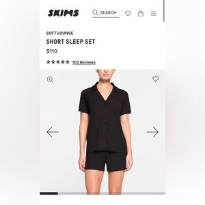NEW SKIMS SLEEP SET